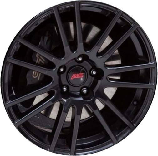 18x8.5 Black Aluminum Wheel