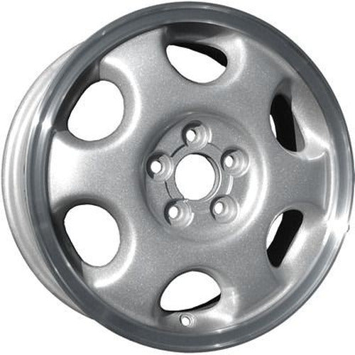 15x6 Alloy Rim, 5x100 Bolt Pattern, Silver
