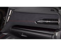 Ultrasuede Center Console Trim Panels with Red Stitching