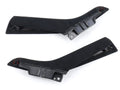 Ultrasuede Center Console Trim Panels with Red Stitching