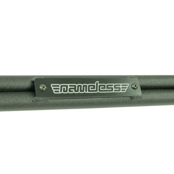 Wrinkle Black Powder Coat Brace with Logo