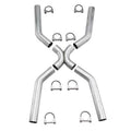 X-Pipe Fabrication Tubing Kit, 2.5-Inch Stainless