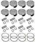 Forged Piston Set, 4.070in Bore, 21cc Dish
