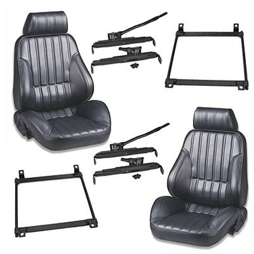Bolt-In Racing Seat Brackets and Slider Assemblies