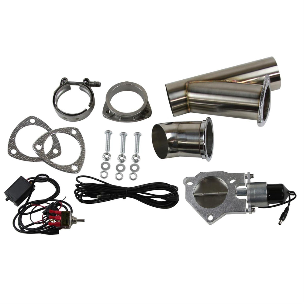 Electric Exhaust Cutout Kit, 3.00" Diameter