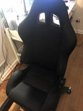 Sport Seat with Lumbar and Shoulder Bolsters
