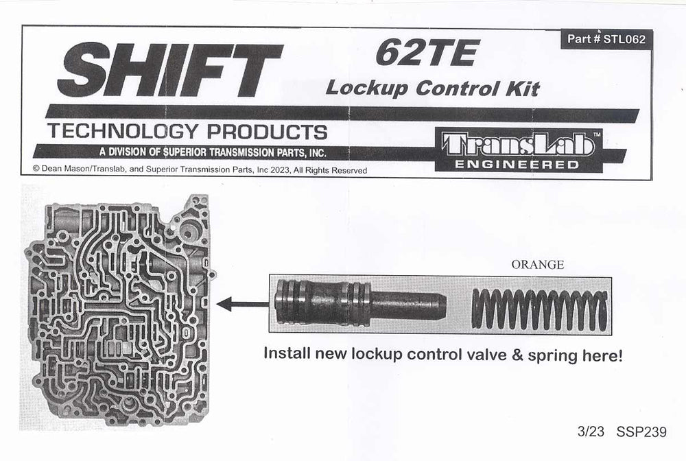 Superior TransLab Engineered HD TCC QUICK-Solution Fix for