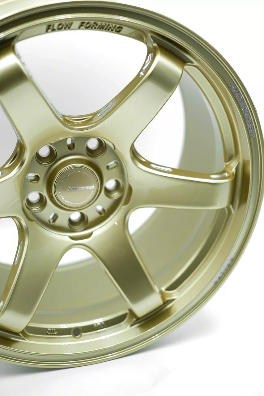 RF06RR 18x9.5 Gold Flow Formed Wheel