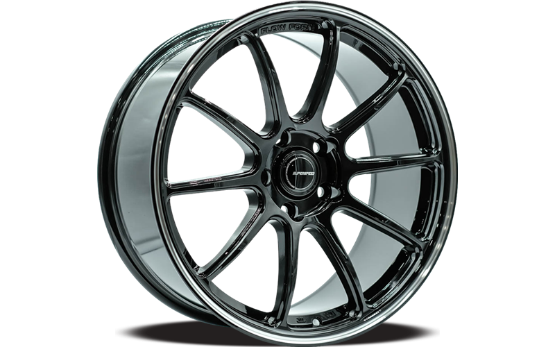 RF03RR 15x7.0 +36 4x100 Matt Black Flow Formed Wheel