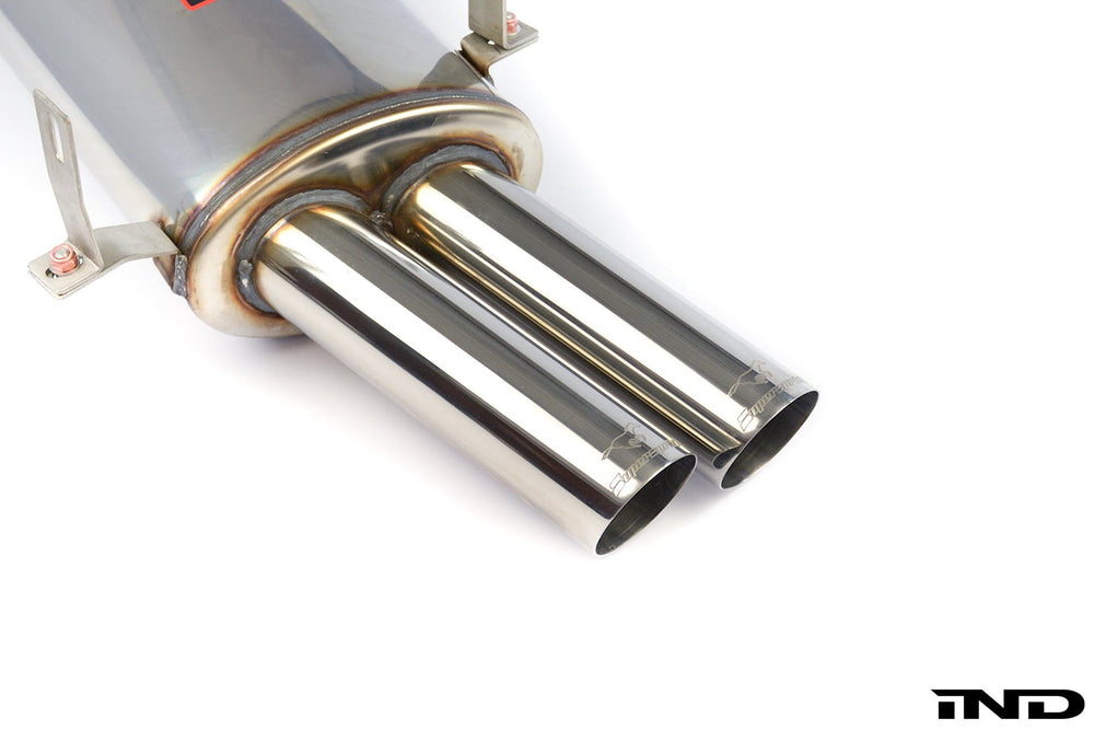 Cat-Back Exhaust System, Dual 70mm Tips