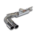 Race Muffler with 80mm Round Tips