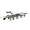 Rear Exhaust System Ø60mm T304 Stainless Steel
