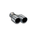 Rear Exhaust System Ø60mm T304 Stainless Steel