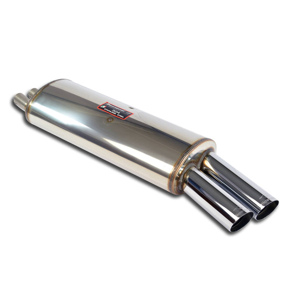 Rear Exhaust System, 76mm Angled Tips