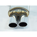 Rear Exhaust System, 90x70mm Tip