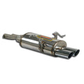 Rear Section Exhaust System [<Dual 100x75mm Oval Tips>]