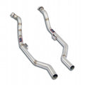 T304 Stainless Steel Mandrel-Bent Exhaust Pipe