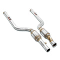 R171 SLK Rear Exhaust System, Dual 60mm, 120x80mm Right Tip