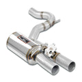Rear Exhaust System with Valve, Left Side