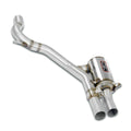 Rear Exhaust System with Valve, Left Side