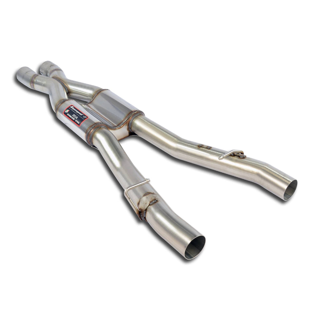 X-Pipe Cat-Back Exhaust System 70mm Stainless Steel