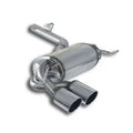 Rear Exhaust System 90mm Exit Stainless Steel