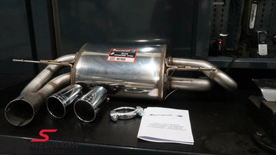 80mm Round Tip Rear Muffler