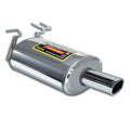 Rear Exhaust System, Oval Single Tip