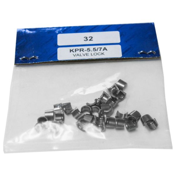 7 Degree Valve Lock Set, 5.5mm Stem