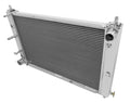 3-Row Aluminum Cross-Flow Radiator