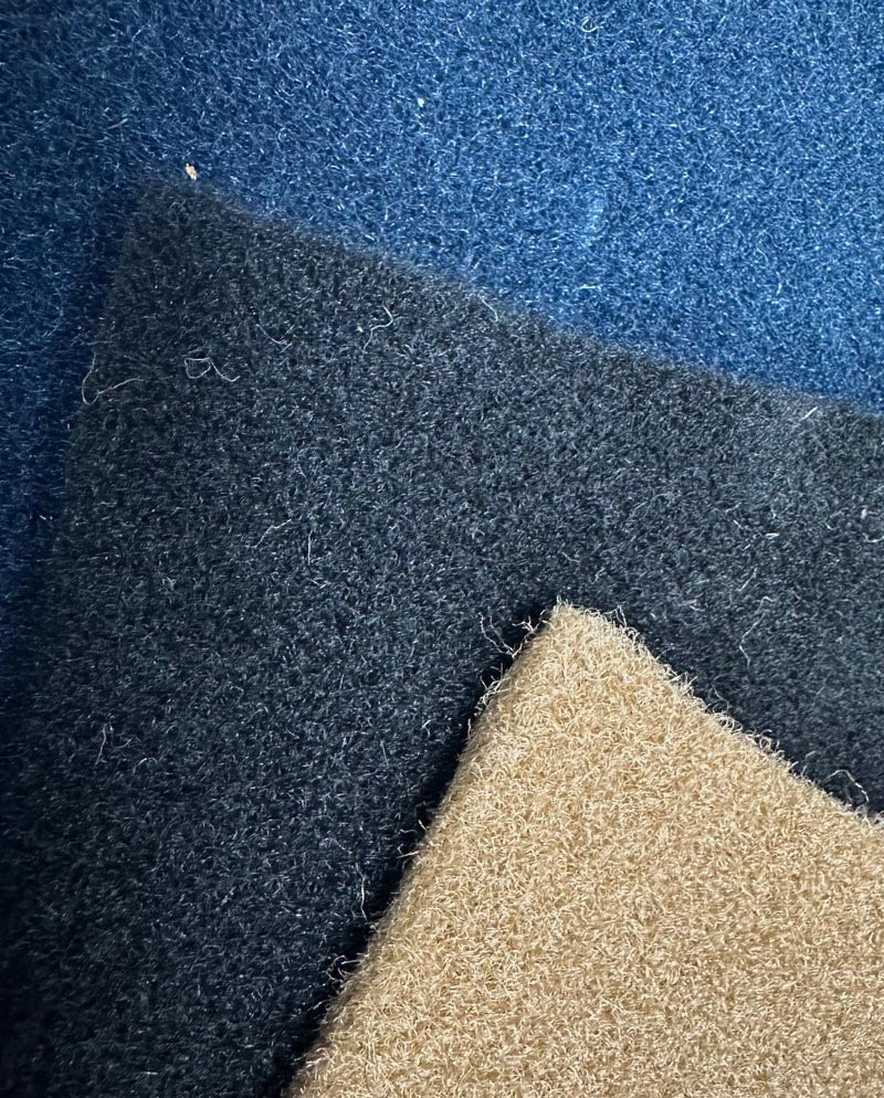 Rear Shelf Carpet Lining, Blue