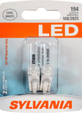 194A Amber LED Mini Light Bulb - 2-Pack