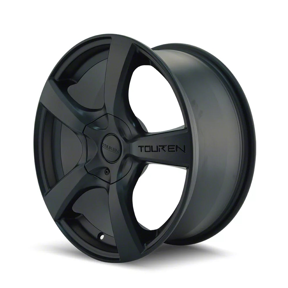 TR9 17x7 +42 Matte Black 5-Spoke Wheel