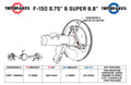 XS3 Rear Extreme Street Brake Kit