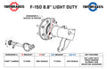 XS3 Rear Extreme Street Brake Kit