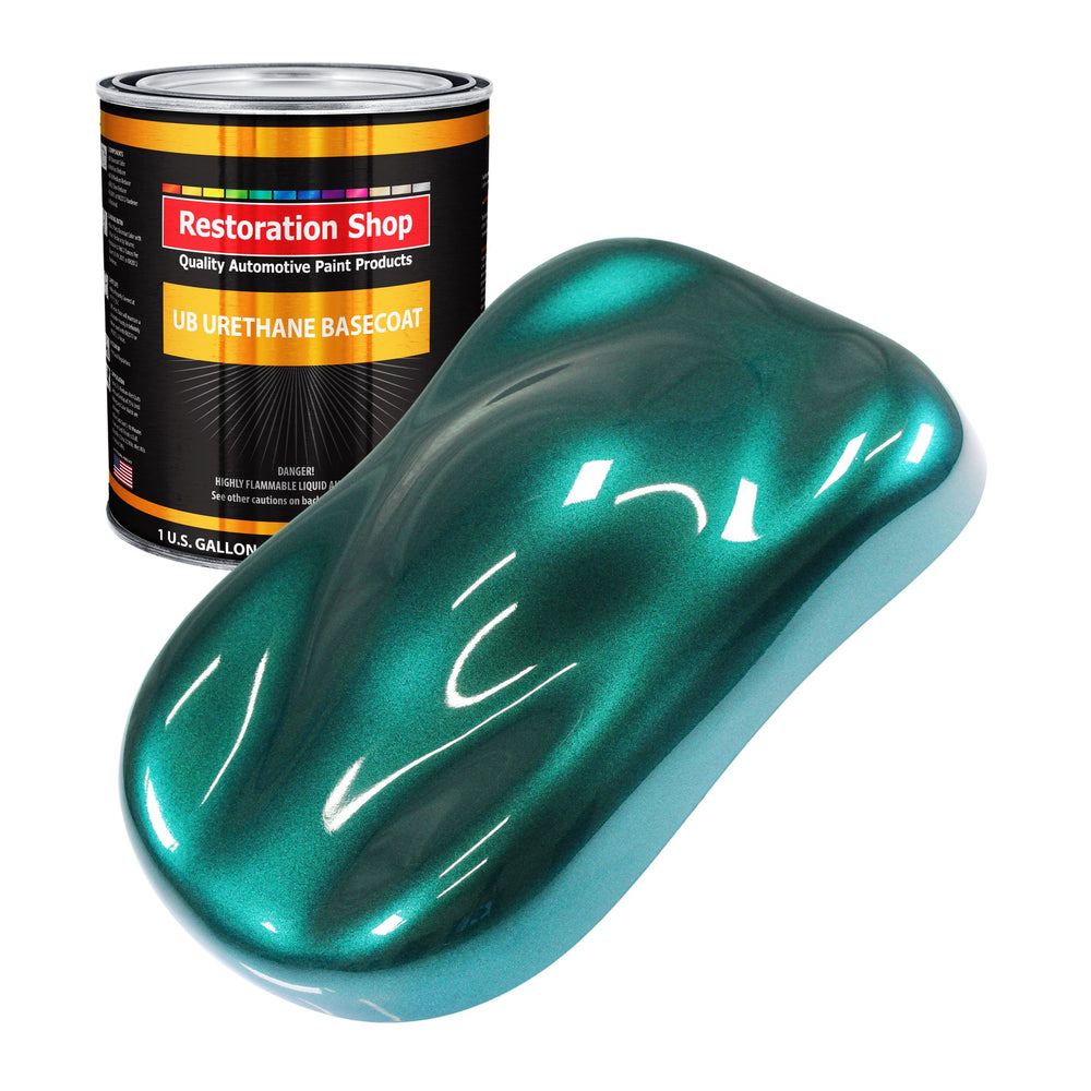 Dark Teal Metallic Coating