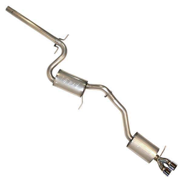 2.5-Inch Stainless Steel Exhaust w/ Dual Borla Mufflers