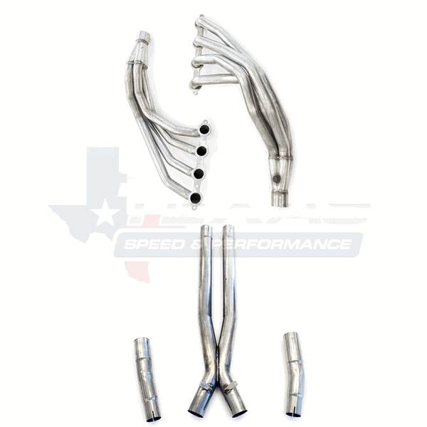 C6 Long Tube Headers & Off-Road X-Pipe Kit