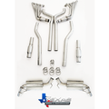 304 Stainless Steel Long Tube Headers w/ Catted Pipes
