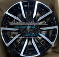 19x8.5 Machined Black Alloy Wheel