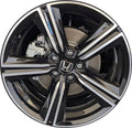 19-Inch Machined Black 5-Spoke Wheel