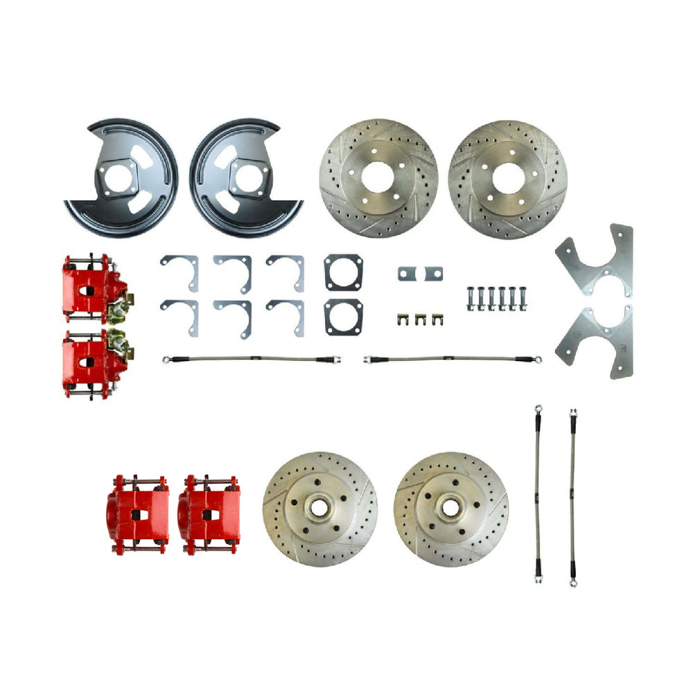 Street Series 4-Wheel Disc Brake Conversion Kit