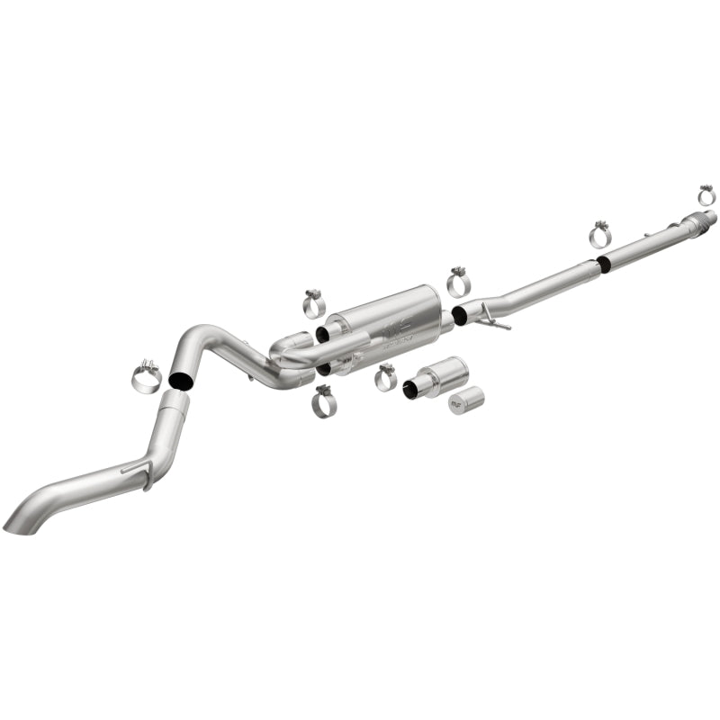3-Inch Pipe Exhaust System with 4-Inch Tip