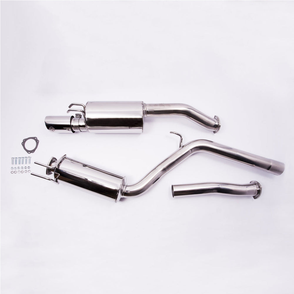 3-Inch 304 Stainless Steel Cat-Back Exhaust