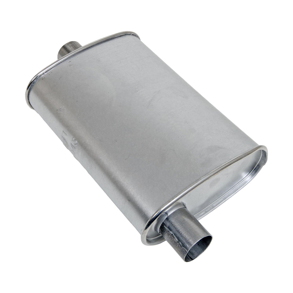 Turbo Muffler 2-Inch Inlet/Outlet, 18.50-Inch Length