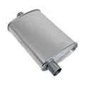 Turbo Muffler 2-Inch Inlet/Outlet, 18.50-Inch Length