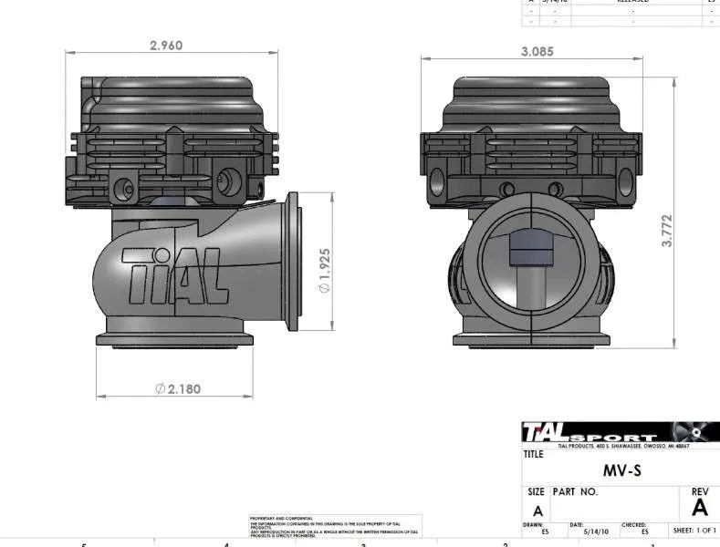 38mm External Wastegate