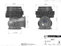 V-Band Flange Single Turbocharger