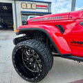 544 Milled Gloss Black 20x10 6x135 Wheel