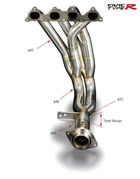 Exhaust Manifold Header Ver. 2 4-2-1 SUS